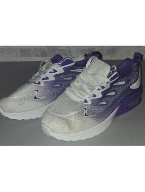Purple & White Sneakers Size EU 43 US 11.5 Women